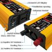 Picture of Tang III Generation 12V to 220V 6000W Car Power Inverter with LCD Display & Dual USB (Yellow)