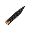 Picture of Car Carbon Fiber German Flag Pattern Rearview Mirror Anti-collision Sticker for Audi TT, Left and Right Drive Universal, A Style