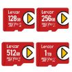 Picture of Lexar LSDMI High-Speed TF Card Game Console Memory Card, Capacity: 512GB (Red)