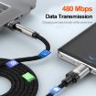ENKAY 2 in 1 PD 100W / 27W Magnetic Type-C Fast Charging Data Cable - 6