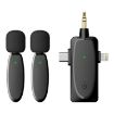 Picture of One by Two 3 in 1 Mini Wireless Lavalier Microphones for iPhone / Android / Camera with Noise Reduction Function