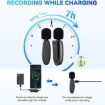 Picture of One by Two 3 in 1 Mini Wireless Lavalier Microphones for iPhone / Android / Camera with Noise Reduction Function