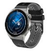 Picture of For Huawei Watch GT3 Pro 46mm 22mm Perforated Two-Color Silicone Watch Band (Black+Grey)