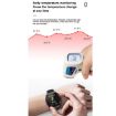 Picture of TK20 1.39 inch IP68 Waterproof Silicone Band Smart Watch Supports ECG / Remote Families Care / Body Temperature Monitoring (Black)
