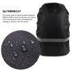 Picture of Reflective Light Waterproof Dustproof Backpack Rain Cover Portable Ultralight Shoulder Bag Protect Cover, Size:L (Black)