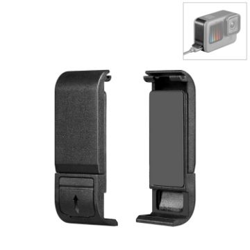 Picture of PULUZ POM Plastic Battery Side Interface Cover for GoPro HERO12 Black /11 Black /10 Black /9 Black (Black)