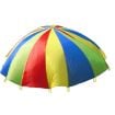 Picture of 2m Rainbow Umbrella Parachute Toy with 8 Handles for Outdoor Fun in Families, Kindergartens, Amusement Parks