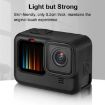 Picture of PULUZ for GoPro HERO12 Black /11 Black /10 Black /9 Black Silicone Protective Case Cover with Wrist Strap & Lens Cover (Black)
