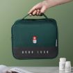 Picture of Thickened Large-Capacity Multifunctional Medicine Box Family Portable Storage Bag (Gray)