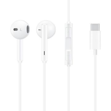 Huawei CM33 Type-C Headset Earphone with Mic - White - 1