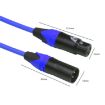 Picture of XRL Male to Female Microphone Mixer Audio Cable, Length: 1m (Blue)