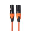 Picture of XRL Male to Female Microphone Mixer Audio Cable, Length: 1m (Orange)