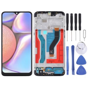 OEM LCD Screen for Samsung Galaxy A10s Digitizer Full Assembly (Black) - 1