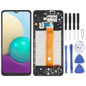 LCD Screen for Samsung Galaxy A02 SM-A022 Digitizer Full Assembly - 1