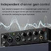 SK-1 USB Sound Card Mixer - Driver-free Recording Instrument Arranger - 5