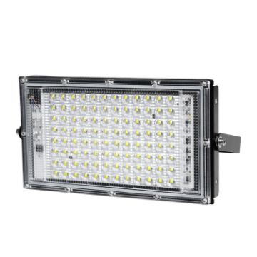 Picture of Waterproof LED Flood Light Outdoor Garden Light Construction Site Lighting Project Light, Specs: 100W 96 Beads (Cool White)