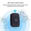 Picture of CACAZI A10 300m Long Range No Battery Waterproof LED Light Smart Wireless Doorbell