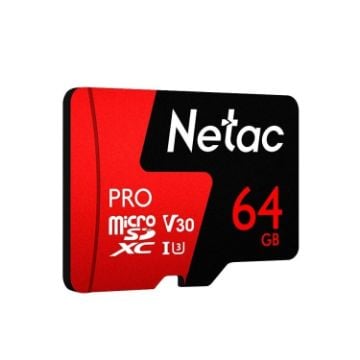 Picture of Netac P500 PRO 64GB U3 Speed Level Automobile Data Recorder Monitor Camera Memory Card TF Card