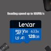 Picture of Lexar 633x 128GB High-speed Driving Recorder Dedicated TF Card Mobile Phone Memory Card