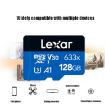 Lexar 633x 128GB TF Card - High-speed Driving Recorder Memory - 4