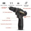 Picture of HILDA Home Power Drill 12V Li-Ion Drill With Charger And Battery, UK Plug, Model: Cloth Packing