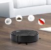 Picture of Household Automatic Smart Charging Sweeping Robot, Specification: 3 in 1（Black）