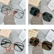Picture of A5 Double Beam Polarized Color Changing Myopic Glasses, Lens: -50 Degrees Change Tea Color (Black Gold Frame)