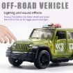 Picture of 1:36 Off-road Police Car Ambulance Model Boy Car Toy With Sound and Light (Red)