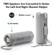 Picture of T&G TG191 10W Waterproof Bluetooth Speaker Stereo Double Diaphragm Subwoofer Portable Audio FM Radio (Red)