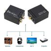 Digital Optical Coaxial Toslink to Analog RCA Audio Converter - Black - 5