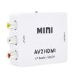 Mini CVBS/L+R Audio to HDMI Converter Adapter - HDMI Converter Adapter - 2