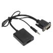 Picture of VGA + Audio to Full HD 1080P HDMI Video Converter Box Adapter for HDTV