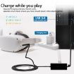 Picture of For Oculus Quest 2 USB To Type-C VR Link Charge Cable 5m (Black)
