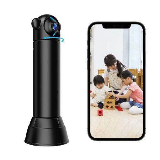 Picture of V10 HD Infrared Home Night Vision Mini Camera Remote Control Family Security Camera