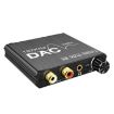 Digital to Analog Audio Converter Stereo Extractor DAC Amplifier - 192Khz 24Bit - 2
