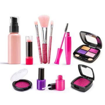 Picture of 11pcs/set Girls Simulation Dressing Makeup Box Play House Non-toxic Cosmetics Set, Style: OPP Bag 1165A