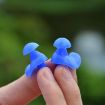 Picture of 2 Pair Soft Ear Plugs Environmental Silicone Waterproof Dust-Proof Earplugs Diving Water Sports Swimming Accessories (Black)