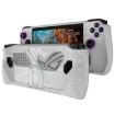 Picture of For ASUS Rog Ally Game Console PC+TPU Protective Case Cover With Bracket (White+Transparent)