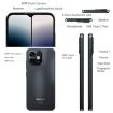 Picture of Ulefone Note 16 Pro, 8GB+256GB, Dual Cameras, Face ID & Fingerprint, 4400mAh, 6.52" Android 13, 4G, Dual SIM (Black)