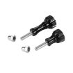 Picture of PULUZ CNC Aluminum Thumb Knob Set for GoPro Hero11/10/9/8/7/6/5, DJI Osmo Action, Xiaoyi & More (Black)