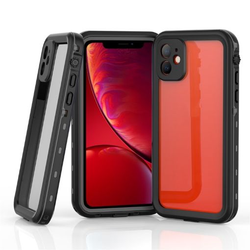 RedPepper iPhone 11 Case - Shockproof & Waterproof (Black) - 1