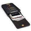 DG.MING Leather Waist Bag w/Card Slots & Hook - Fits Phones up to 6.5" - 5