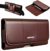 Nuoku Magnetic Flaps Leather Belt Case for Smart Phones, Size 17.3 x 8 x 2.5cm - 2