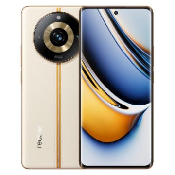 Picture of Realme 11 Pro+ 5G, 12GB+256GB, 200MP Camera, Triple Back Cameras, Fingerprint ID, 5000mAh Battery, 6.7" Realme UI 4.0 (Gold)
