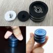 Picture of Dynamic Desktop Toy Stress Reducer Anti-Anxiety Aluminum Alloy Spinning Toy (Black)