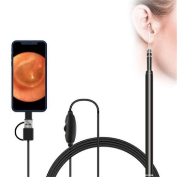 Picture of 3 in 1 USB HD Digital Inspection Otoscope Ear Type Digital Endoscope Ear Wax