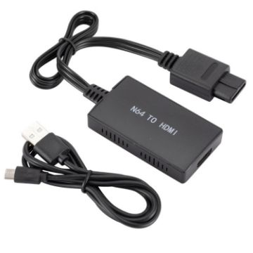 Picture of N64 To HDMI Converter HD Cable For N64/GameCube/SNES