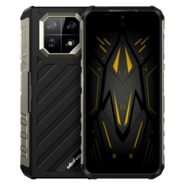 Picture of Ulefone Armor 22, 8GB+128GB, IP68/IP69K Rugged Phone, 6.58 inch Android 13 MediaTek Helio G96 Octa Core, Network: 4G, NFC, OTG (All Black)