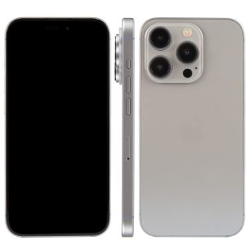 iPhone 15 Pro Black Screen Dummy Display Model (Natural Titanium) - 1