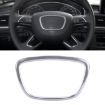 Picture of Car Auto Steering Wheel Ring Cover Trim Sticker Decoration for Audi (Silver)